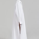 Shirt Dress - White